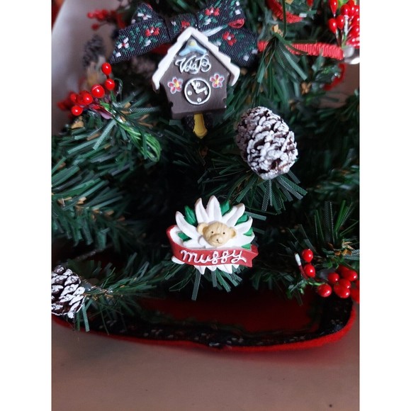 NIB 1992 VINTAGE MUFFY VANDERBEAR MUFFY'S ALPINE TREE - Picture 11 of 11